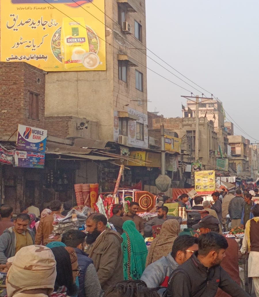 Bazaar street, Faisalabad